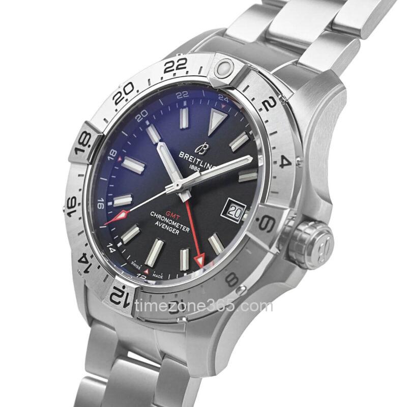 breitling avenger automatic gmt 44mm a32320101b1a1