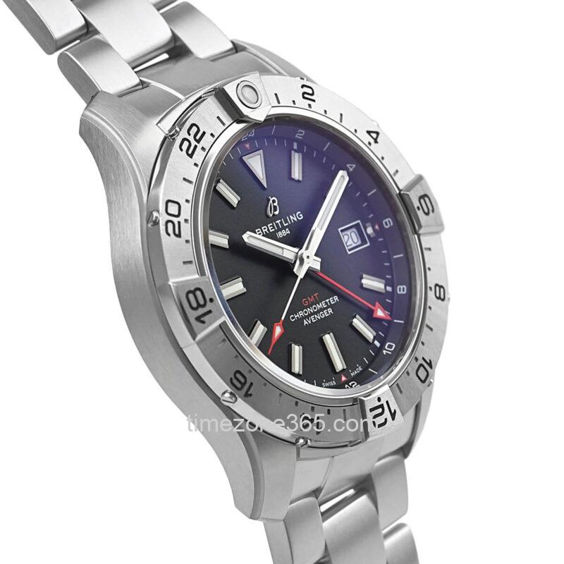 breitling avenger automatic gmt 44mm a32320101b1a1