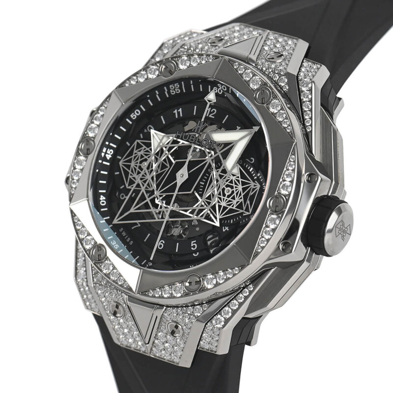 Hublot Big Bang Sang Bleu Ii Titanium Pave 45Mm 418.Nx.1107.Rx.1604.Mxm20 - Image 2