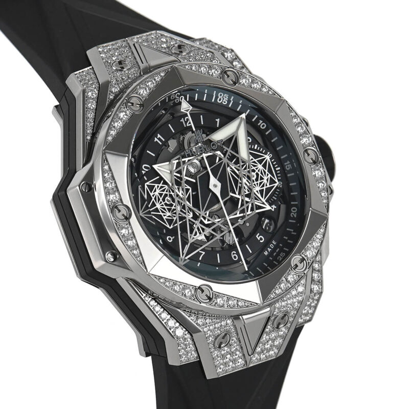 Hublot Big Bang Sang Bleu Ii Titanium Pave 45Mm 418.Nx.1107.Rx.1604.Mxm20 - Image 3