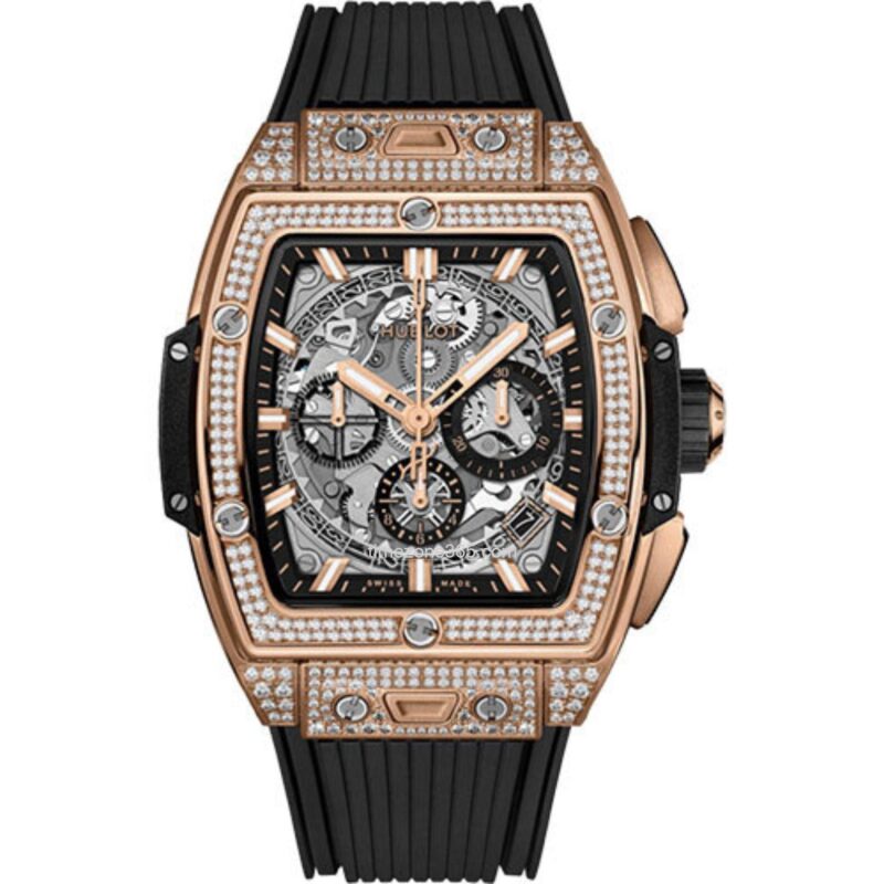 Hublot Spirit of Big Bang King Gold Pave 42mm 642.OX.0180.RX.1704