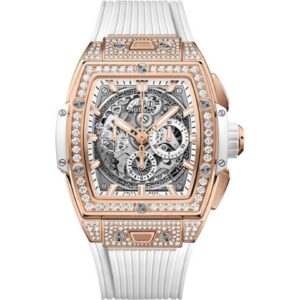 Hublot Spirit of Big Bang King Gold White Pave 42mm 642.OE.2010.RW.1604