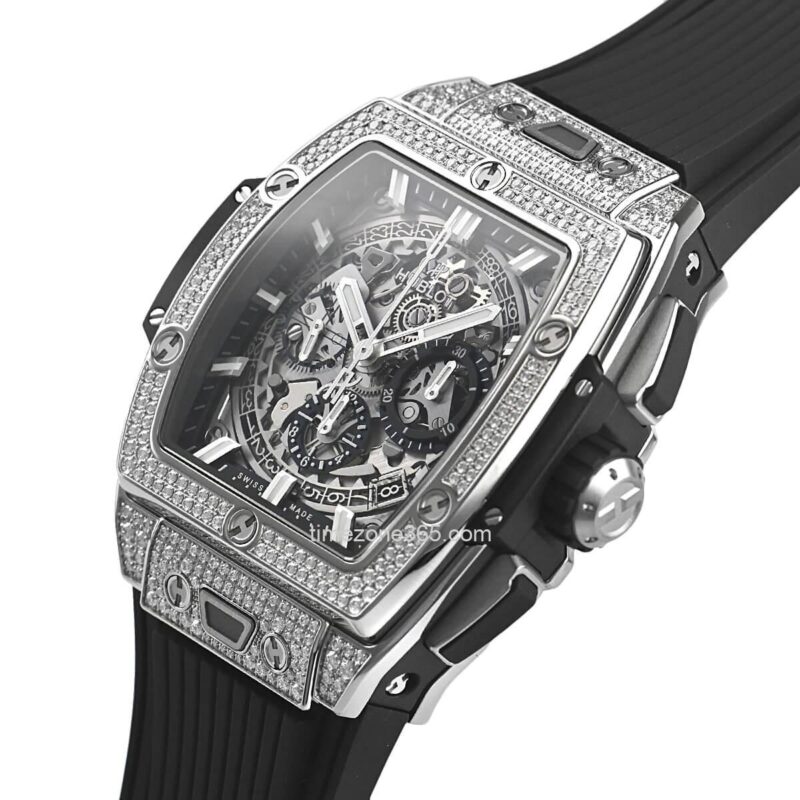 Hublot Spirit Of Big Bang Titanium Pave 42Mm 642.Nx.0170.Rx.1704 - Image 2