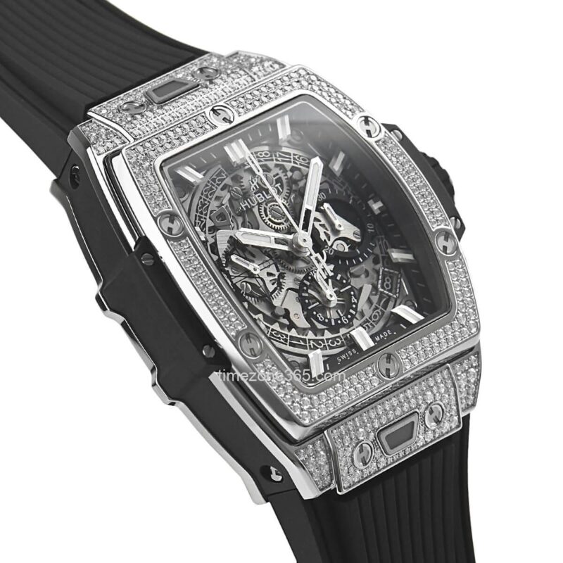 Hublot Spirit Of Big Bang Titanium Pave 42Mm 642.Nx.0170.Rx.1704 - Image 3