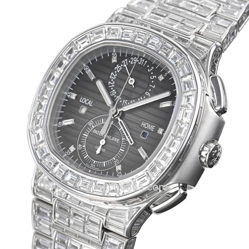 Patek Philippe Nautilus Travel Time Chronograph 40.5mm 5990/1400G-001 - Image 2