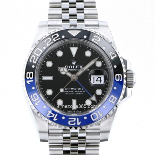 Pre-owned Rolex GMT-Master II M126710BLNR-0002