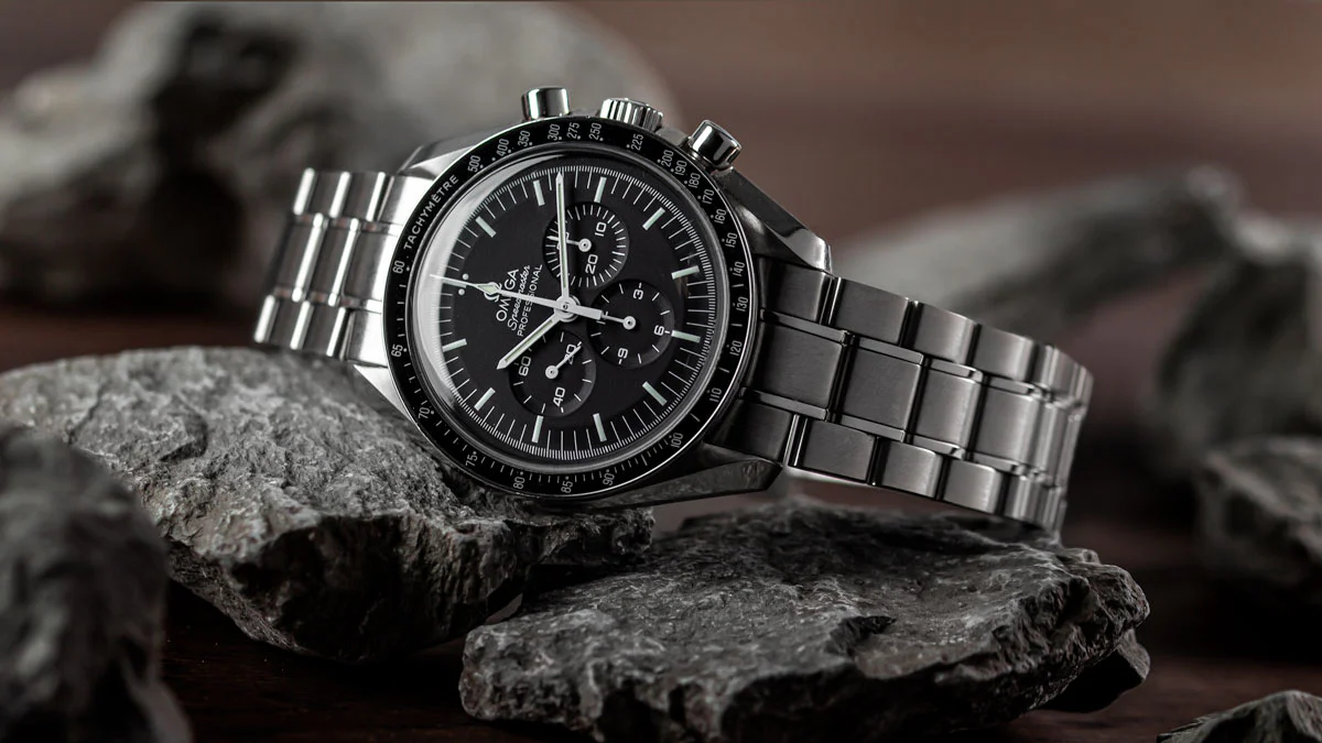 speedmaster on bracelet