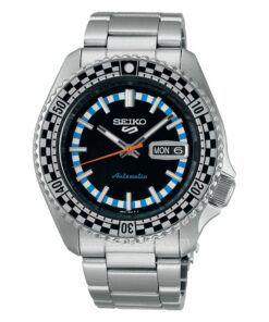 Seiko 5 Sports Black & White 'Checker Flag' Special Edition SRPK67K1