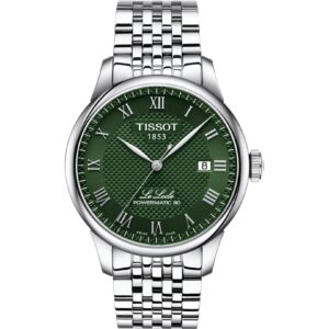 Tissot Le Locle Powermatic 80 39mm T006.407.11.093.00 Watch in Green Dial