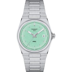 Tissot PRX 35mm T137.210.11.091.00 in Turquoise Dial