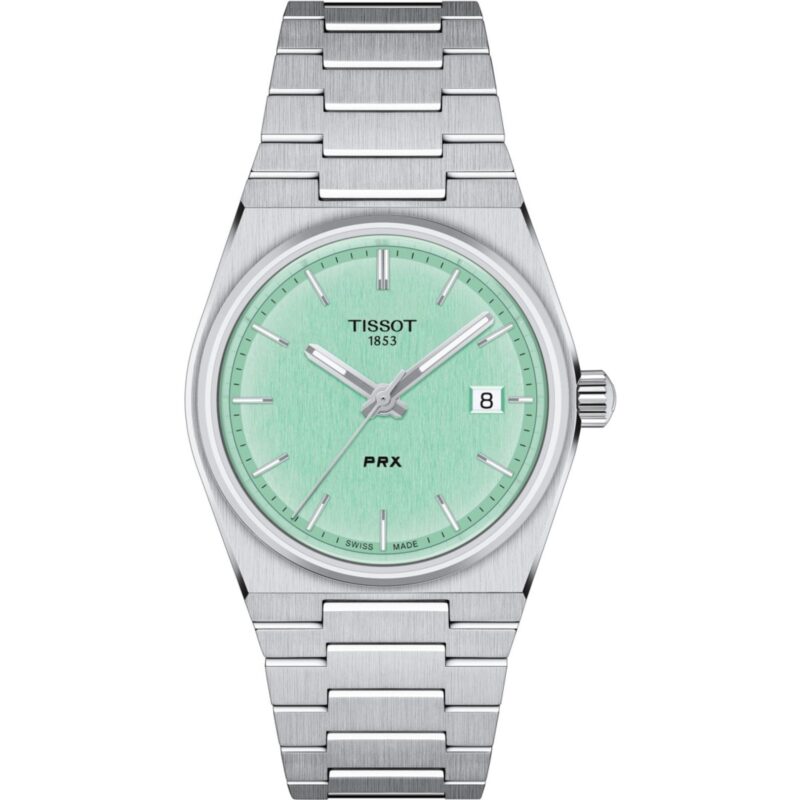 Tissot PRX 35mm T137.210.11.091.00 in Turquoise Dial