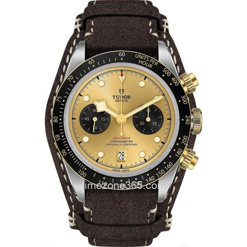 tudor black bay chrono s&g 41mm m79363n 0008