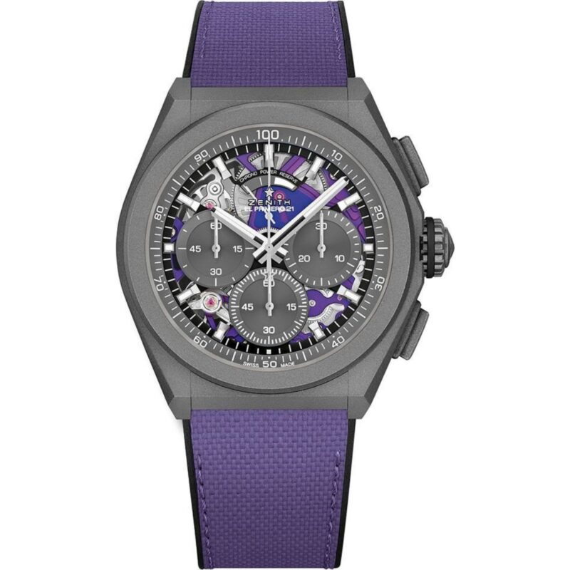 zenith el primero 21 ultraviolet 44mm 97.9001.9004/80.r922