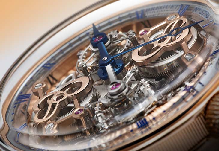 寶璣Classique Double Tourbillon Quai de L'horloge 5345鏤空雙陀飛輪腕錶