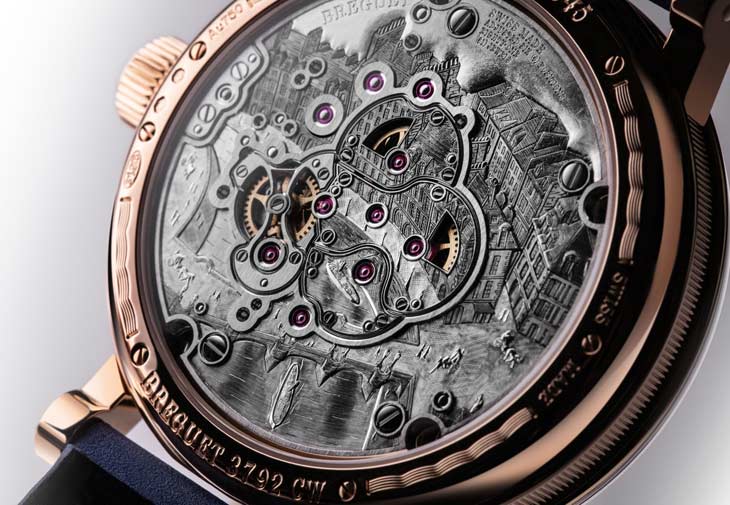 寶璣Classique Double Tourbillon Quai de L'horloge 5345鏤空雙陀飛輪腕錶