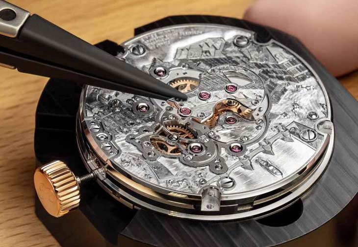 寶璣Classique Double Tourbillon Quai de L'horloge 5345鏤空雙陀飛輪腕錶